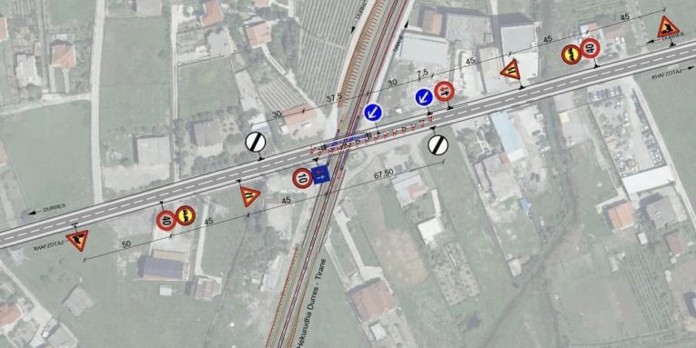 Punime per linjen hekurudhore te Rinasit, ARRSH devijon trafikun